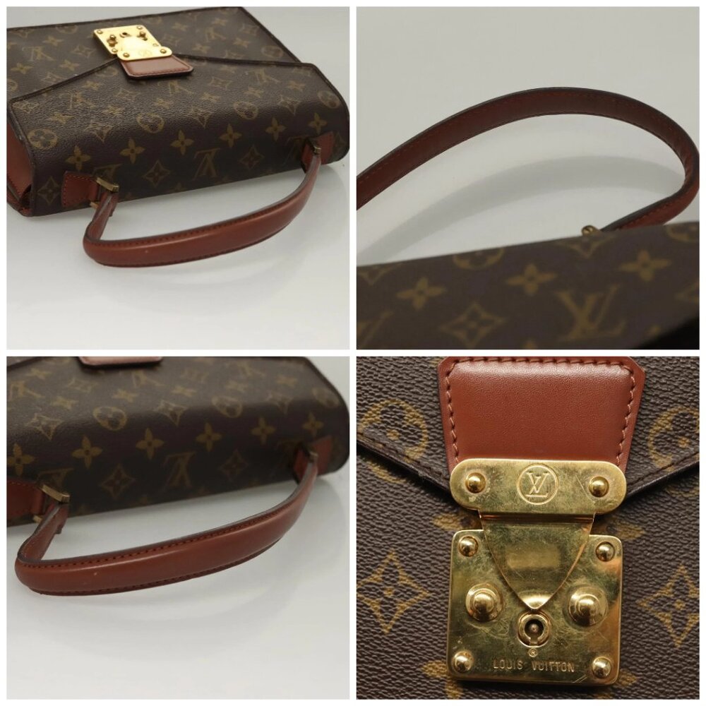 LOUIS VUITTON Monogram Concorde Hand Bag M51190 LV Auth BA4496 - Picture 16 of 16